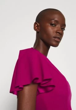 Tatiana Ruffle Sleeve Midi - Cocktailjurk - Raspberry 12 Tatiana Ruffle Sleeve Midi - Cocktailjurk - Raspberry -Wal G b7d3a28454234d0b99470c54b1befea5