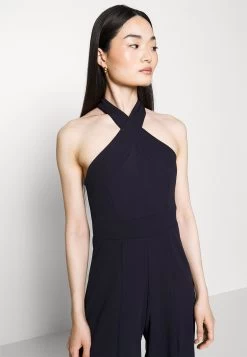Alfo Cross Neck - Jumpsuit - Navy Blue 13 Alfo Cross Neck - Jumpsuit - Navy Blue -Wal G ba790f3c6e69472fafe861b79b3c5a07