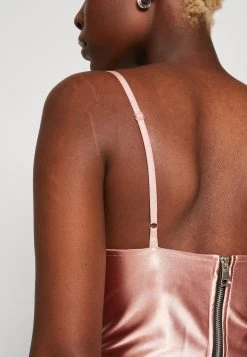 Wal G Christian Corset Crop - Top - Dusty Pink -Wal G bbf34843f56a4de684a200e5c71fb16e