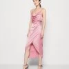 Wal G Milly Tulip Skirt Midi - Cocktailjurk - Mauve -Wal G bc0dd6d118f345bf9e7106b538a8bd82