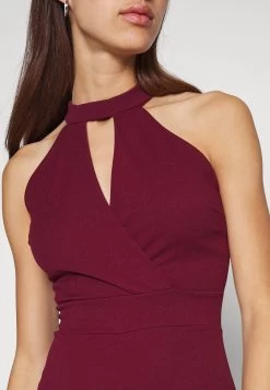 Wal G Arry Wide Leg- Jumpsuit - Wine -Wal G c3eade9eb31f462baee91be24c5767c3