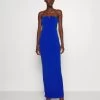 Mindy V Neck Maxi - Cocktailjurk - Electric Blue -Wal G c65b460e71d540c493a67bcfcf7f5aa3