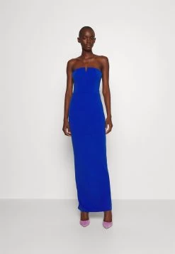 Mindy V Neck Maxi - Cocktailjurk - Electric Blue