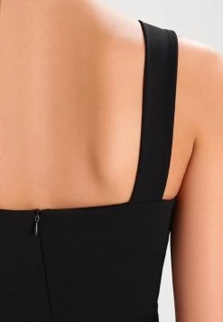 Wal G V Neck Midi - Jerseyjurk - Black -Wal G c65c493c52a7437f9d2e659ca84115d5