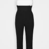Curve Maxine- Jumpsuit - Black/White -Wal G c679d3a082ae4f52b700e8bc6c73c448