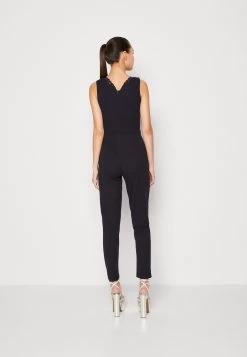 Wal G Dayna Straight Leg - Jumpsuit - Navy Blue -Wal G c67f714d304b4e70bf3b303d1a1f7b4e