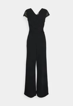 Cecillian V Neck Jumpsuit - Jumpsuit - Black -Wal G c840babc3558449cb841c7e3e00d6652