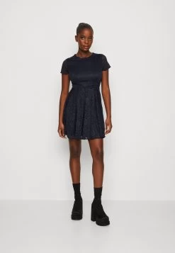 Wal G Leona Skater Dress - Cocktailjurk - Navy Blue