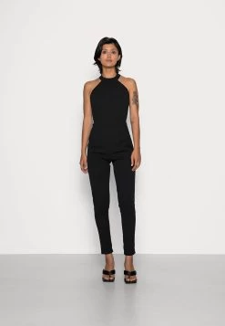 Wal G Chenise Halter Neck- Jumpsuit - Black