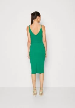 Wal G Tessa Midi Dress - Jerseyjurk - Leaf Green -Wal G d9a9f54471104f848a8cbc37dc8a92cb
