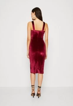 Wal G V Neck - Cocktailjurk - Wine -Wal G dcbd742da1aa469e987904e47cbb70c0