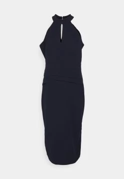 Stace Halter Neck Midi - Cocktailjurk - Navy Blue -Wal G def9af4f0f03429982da08a9aa171765