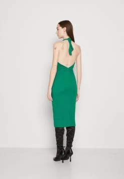 Wal G Jack Halter Neck Midi - Jerseyjurk - Leaf Green -Wal G e334ec8c10d848098ef26aa1a7ad9ba3
