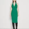Wal G Jack Halter Neck Midi - Jerseyjurk - Leaf Green -Wal G e411761596ba4b5889ad5607b5666459