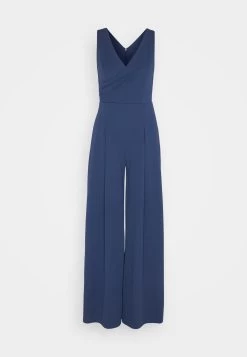Wal G Sabrina Wide Leg - Jumpsuit - Denim Blue -Wal G e65a674bb85c4f45990604a1e121d336