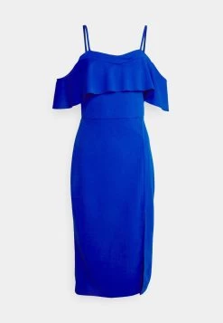 Wal G Belville Strappy Midi Dress - Cocktailjurk - Electric Blue -Wal G e7847bc6d13a40a495316231da1ef7a7