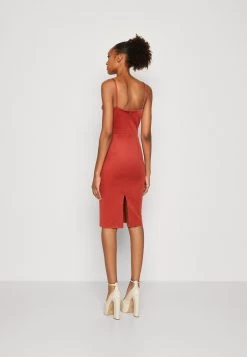Wal G Jessy Dress - Cocktailjurk - Terracotta -Wal G e7b8de0b01cf43508734602abf8a784e