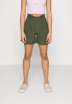 Wal G Tami Pleat Short - Shorts - Khaki