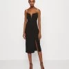 Wal G Valentines Valentina Midi - Jerseyjurk - Black -Wal G eaf2153a783a403fa45f13eb5bb4ed1c