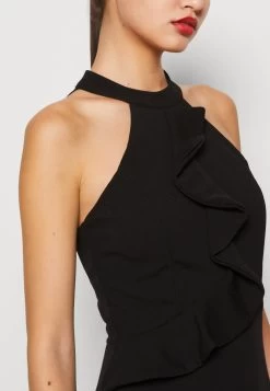 Wal G Poppy Frill Neck - Jumpsuit - Black -Wal G ec3a0e9dbca44252aac9b0850c99c29c