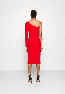 Cut Out Midi Dress - Jurk - Red -Wal G ec7d0e06d6eb4dd2821edd37348081d0