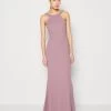 Wal G Sacha Frill Dress - Galajurk - Mauve Pink -Wal G f115911408074db2b96acc1f193239a7