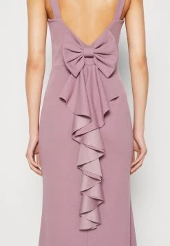 Wal G Sacha Frill Dress - Galajurk - Mauve Pink -Wal G f1e60aa9434542a6ab300f5d2447d6bc