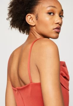 Wal G Jessy Dress - Cocktailjurk - Terracotta -Wal G f5886721e2b84f94ae3c3e27f6960014