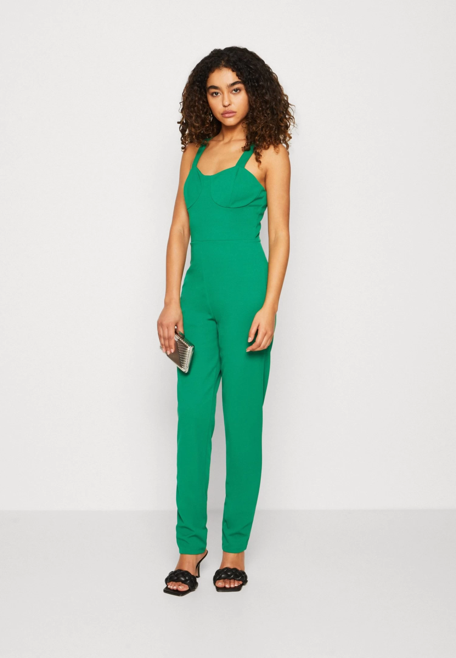 Wal G Erin - Jumpsuit - Leaf Green 4 Wal G Erin - Jumpsuit - Leaf Green - Afbeelding 2