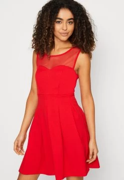 Wal G Tina Skater - Jerseyjurk - Red -Wal G fb64597ca7be4604ab58e892c2e54248