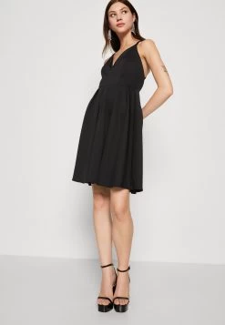 Wal G Bella Baloon Skater - Cocktailjurk - Black -Wal G fc9cd1ed5585461eb6318b4ad62b59da