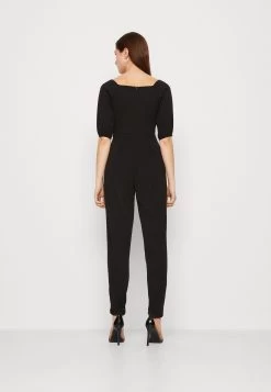 Wal G Alicia Straight Leg - Jumpsuit - Black -Wal G fe1dba7ec53246f5a32da1ef8c769721